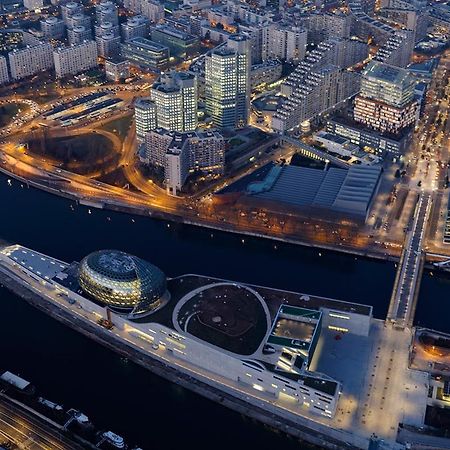 Hotel Vue Sur Seine Musicale Boulogne-Billancourt Exterior foto